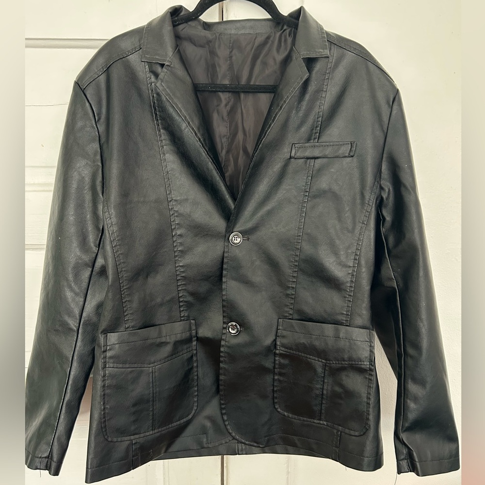 Faux Leather Jacket
